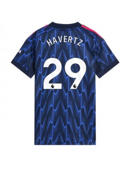Billige Arsenal Kai Havertz #29 Bortedrakt Dame 2025-26 Kortermet